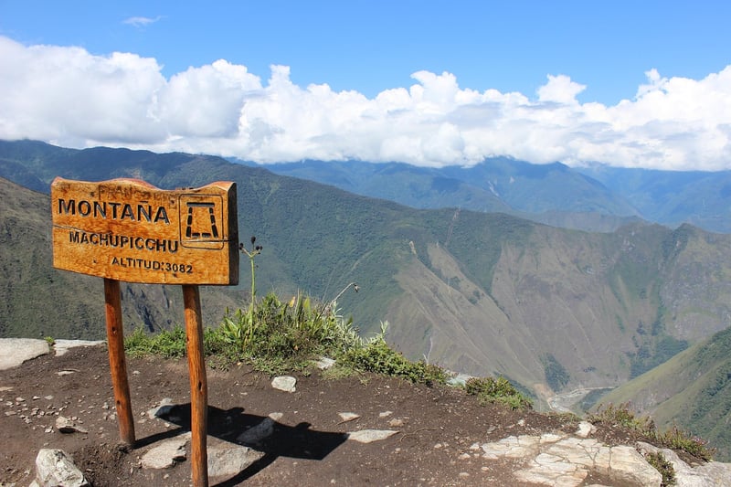 Machu Picchu in Peru